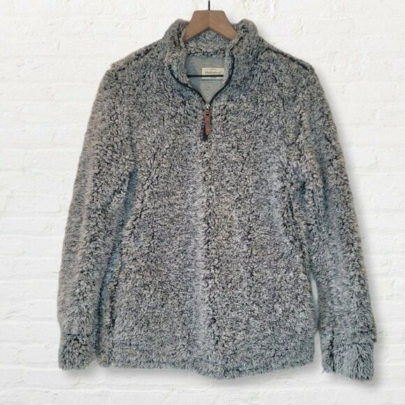 Weatherproof Vintage Women's Frosty Sherpa Pullover, DOLPHIN GREY, Size Small - Picture 3 of 11
